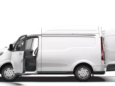 Chevrolet Express Max L1H2 HQ Interior 2026 3D model