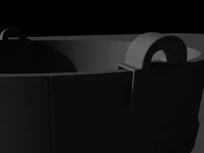 Bucket Free 3D model