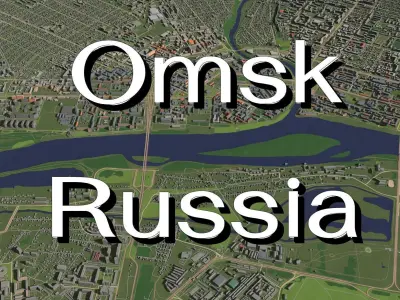 Russia - city and urban 3D Model Pack
