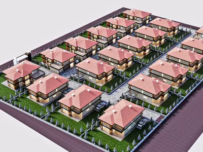 villa tasarimi 3D model