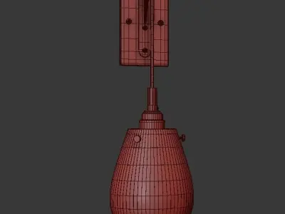 Wall Lamp LOFT HOUSE W-102 3D model