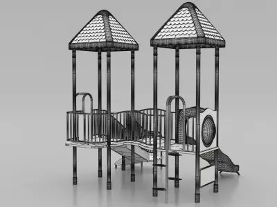 Play Booster 4 3D model