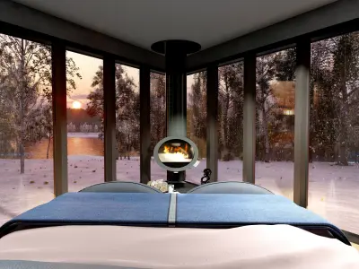 glamping pod lenart 3dmodel 3D model