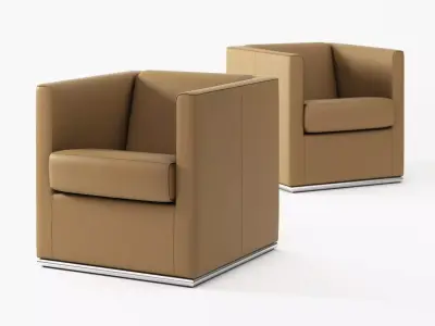 Bolero person swivel chair 3D model