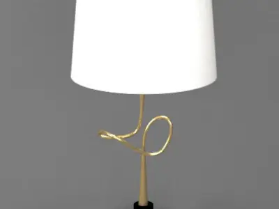 Table Lamp 3D Model Free 3D model