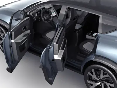  Generic Electric Modern SUV 