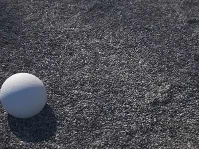 Dark fine gravel texture Texture