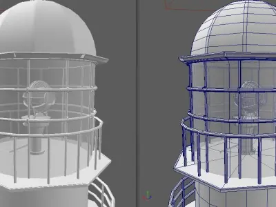 Light House 3D model
