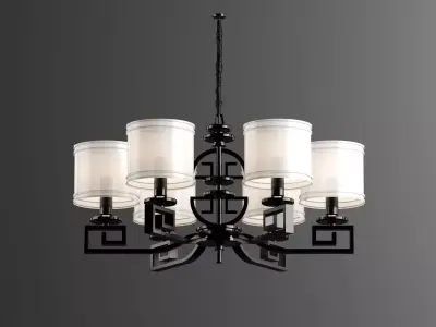 Ceiling light 3D model 121