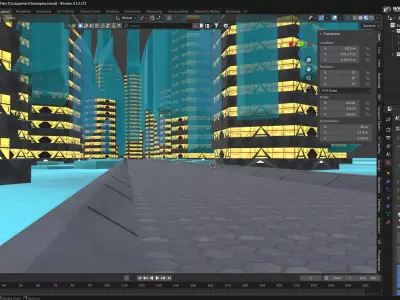 Christophsis Buildings in TCW Style 3D model