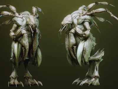 iNSEKt  150 monster parts 3D model