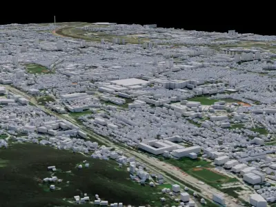 Zagreb - Croatia 3D model