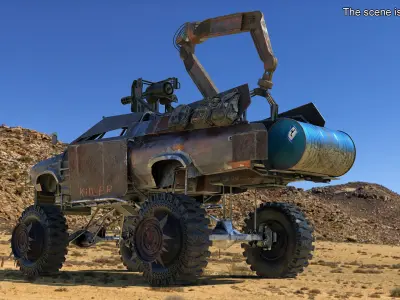  Post-Apocalyptic Tactical Tow Truck 