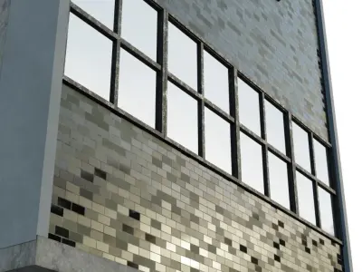 Japan city building 1 3D model