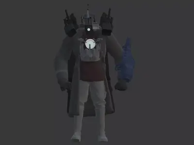 upgraded titan cameraman 3D model