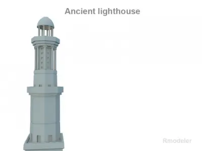 LightHouse ancient 3D model