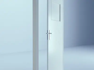 White Door 41 3D model