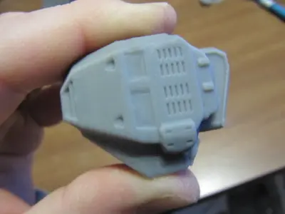 CHIBI-TECH SD - BOOSTER-RX         3D print model