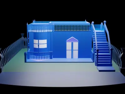 house 003 3D model purchase