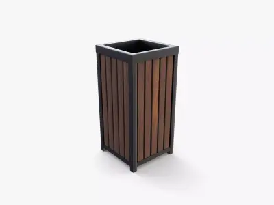 Trash can v6 3D model