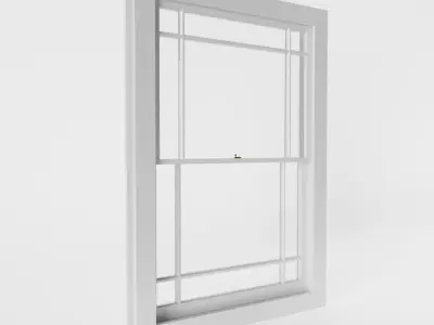 Margin Sash Window 3D model