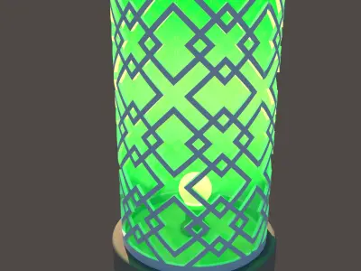Collister Table Lamp 3D 3D model