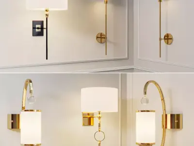 Table lamp 3 3D model