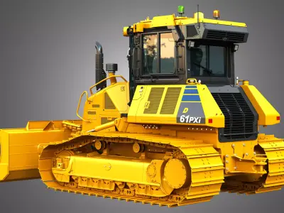D61 PXi Crawler Dozer 3D model