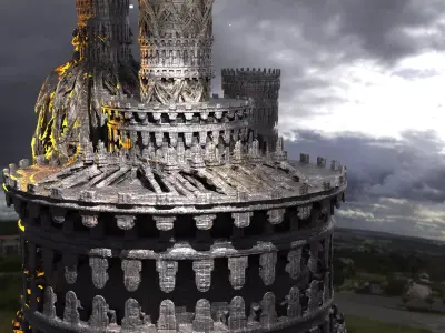 Ragnar Kings Tower  3D model