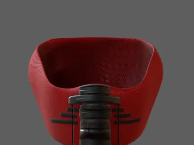 Gas mask helmet 3d model scifi Low-poly  Low-poly 3D model 165