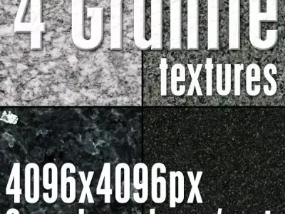 4 High Res Seamless Granite Textures Vol03 Part5 Texture