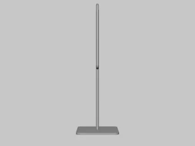 Billboard Stand - Geometry Only No Textures No Materials 3D model