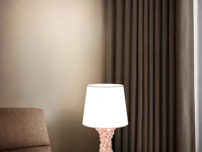 Table Lamp 3D print model 17