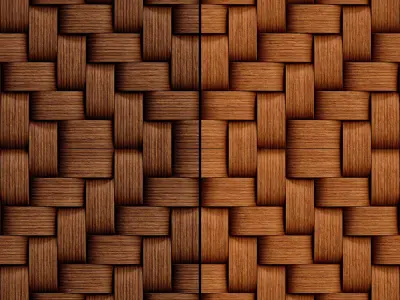 Unlimited Bamboo Weave 05 - Procedural SBSAR Texture