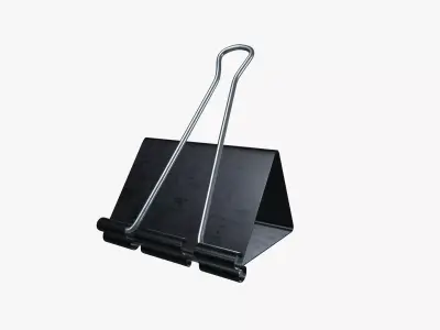 Binder clip 3D model