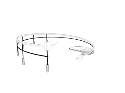 Light helix Free 3D model