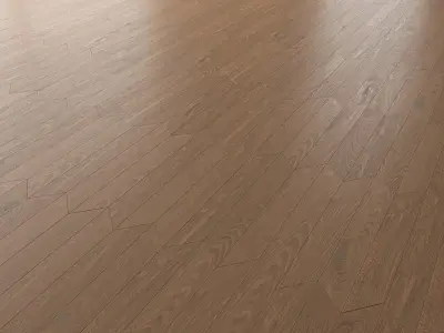  Parquet Oak Vincinyatta Brushed set 7 3D model