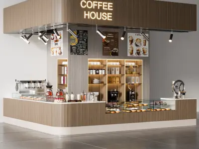 CAFE BAR NO30 A 3D model