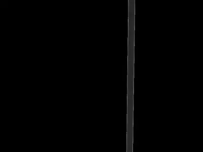 Street light fixture - architectural scene landscape lighting Low-poly 3D model