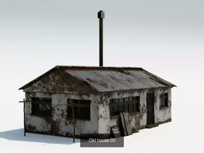 Old rural house pack