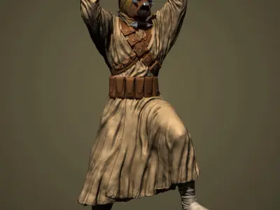 Tusker raider 3d print model  3D print model