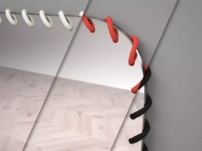 Spiral Mirror 3D model