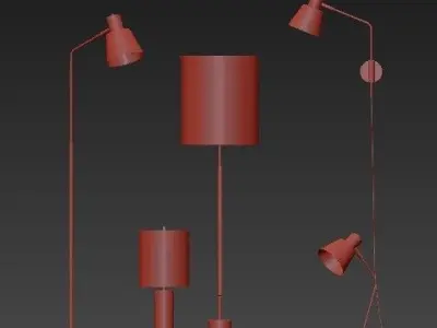 Cool West Elm Sofa 3D model