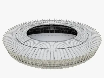 Stadium Mineirao 3D model