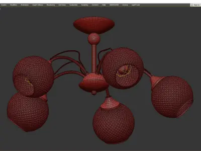 Arte Lamp WILLOW Low-poly 3D model