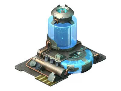 Chemical Reaction Bottle - Roadblock 10 3D model