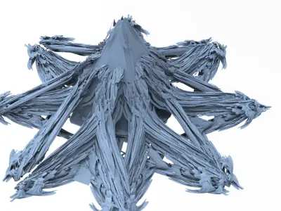 King Atlan Diamond Ring Castle 1 3D model