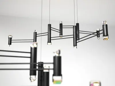 Aries VIIII Pendant Lamp 3D model