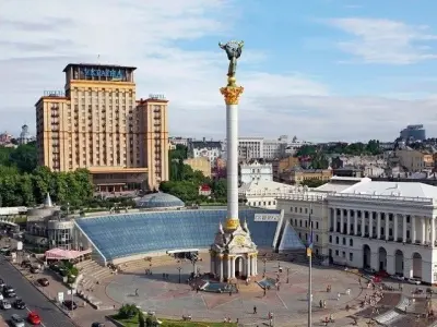 kviv ukraine capital square 3D model