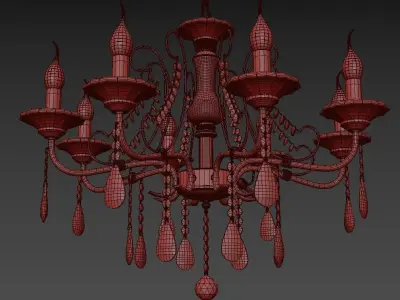 Chandelier Medea E 1 1 8 GM  3D model
